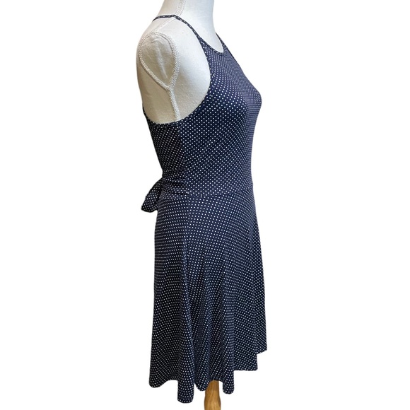 Everly for Francesca’s Navy Racerback Mini SunDress. Size M - Picture 3 of 7